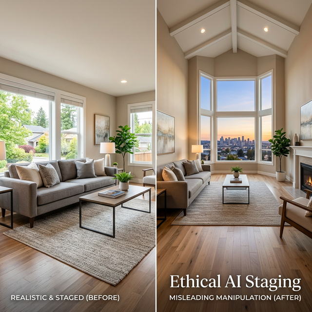 Avoiding the 'Housefishing' Trap: How to Use AI Staging Ethically in 2026