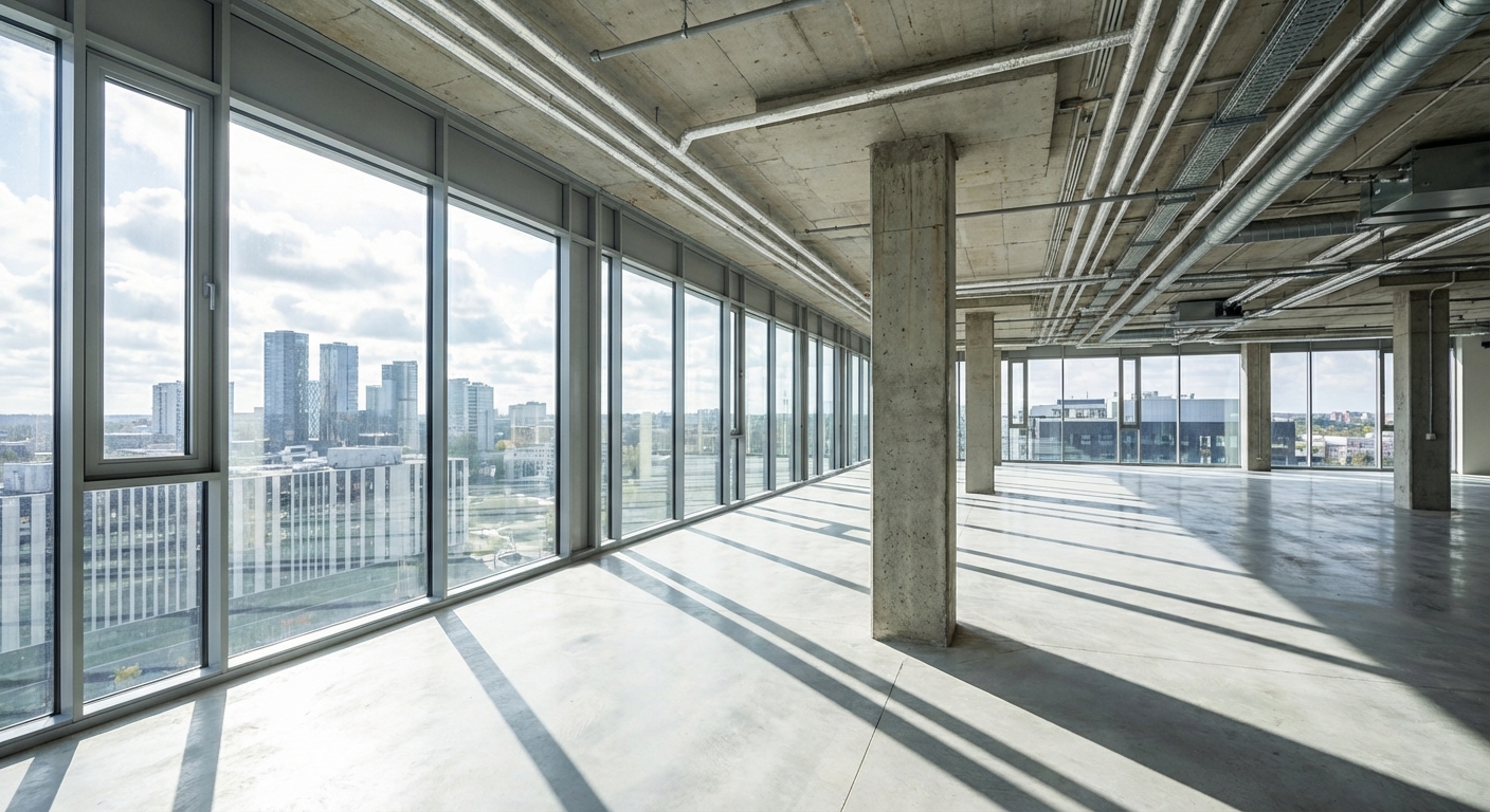 Empty Shell and Core Office in Ulemiste